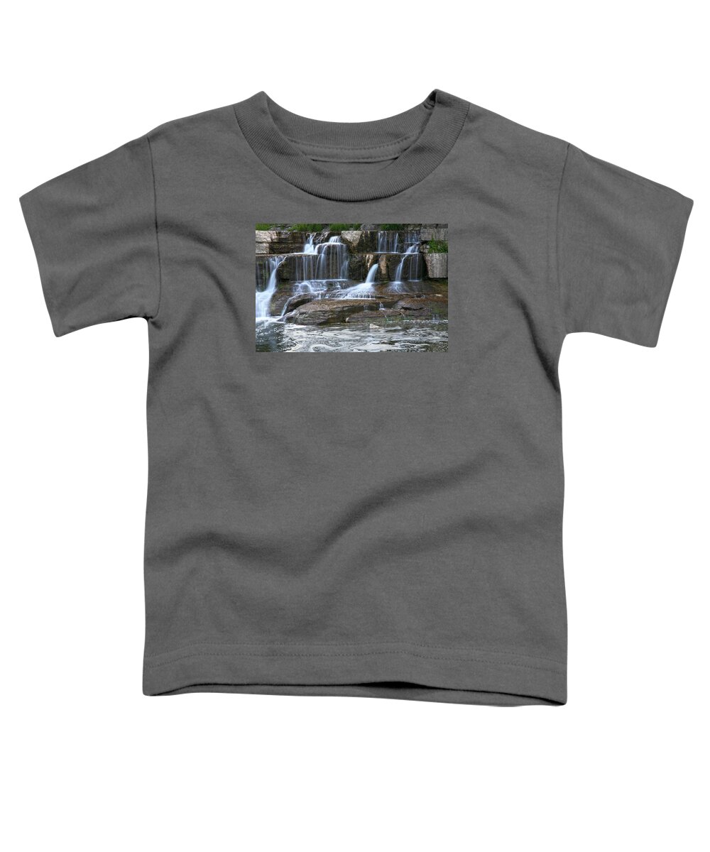 Falls Toddler T-Shirt featuring the photograph Cascade by Robert Och