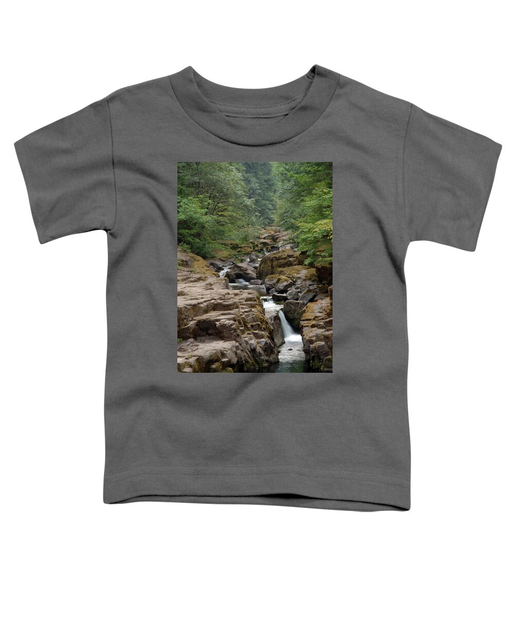 Nature Toddler T-Shirt featuring the photograph Cedar Creek #2 by Ben Upham III