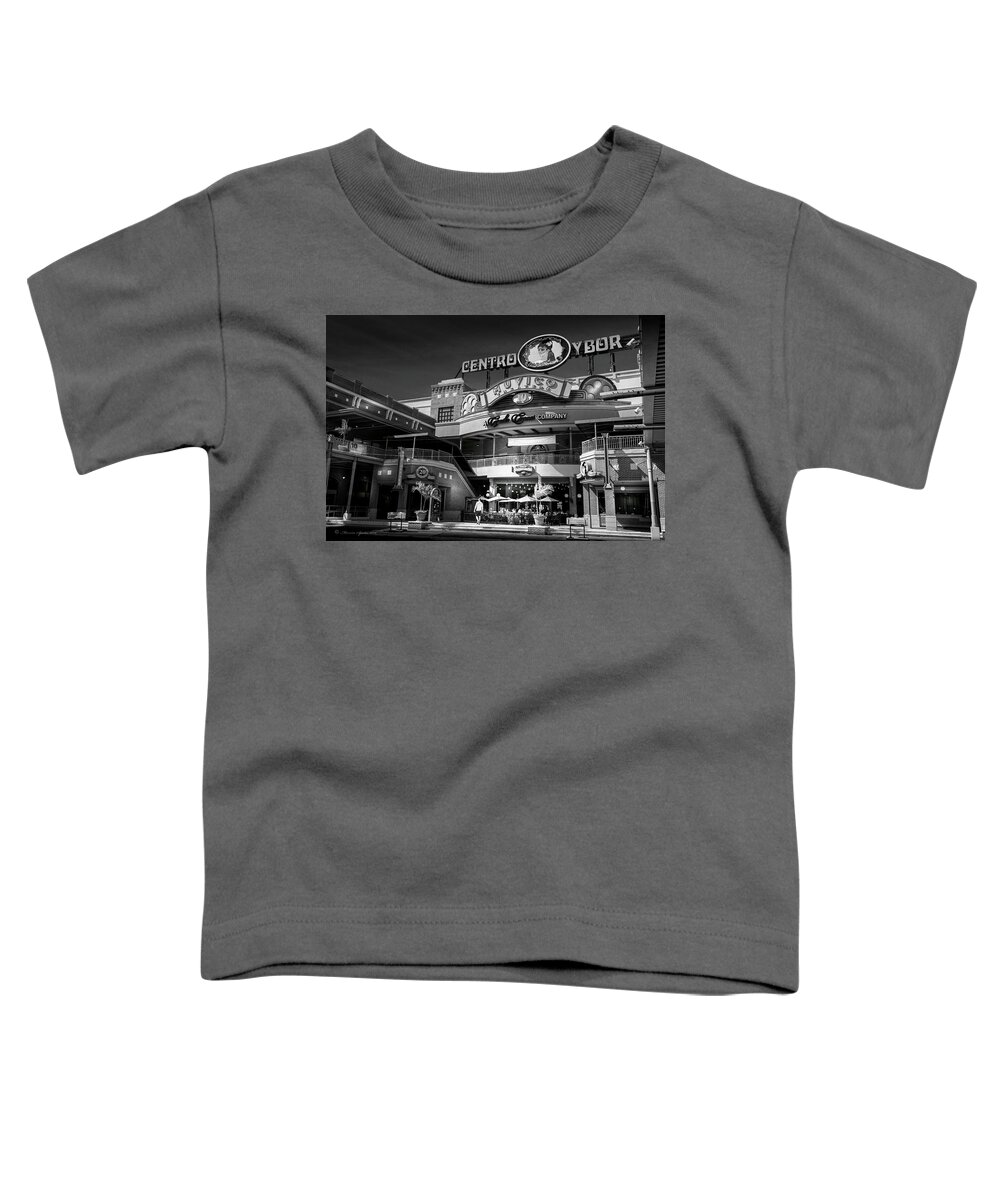 Ybor City Toddler T-Shirt featuring the photograph Centro Ybor by Marvin Spates