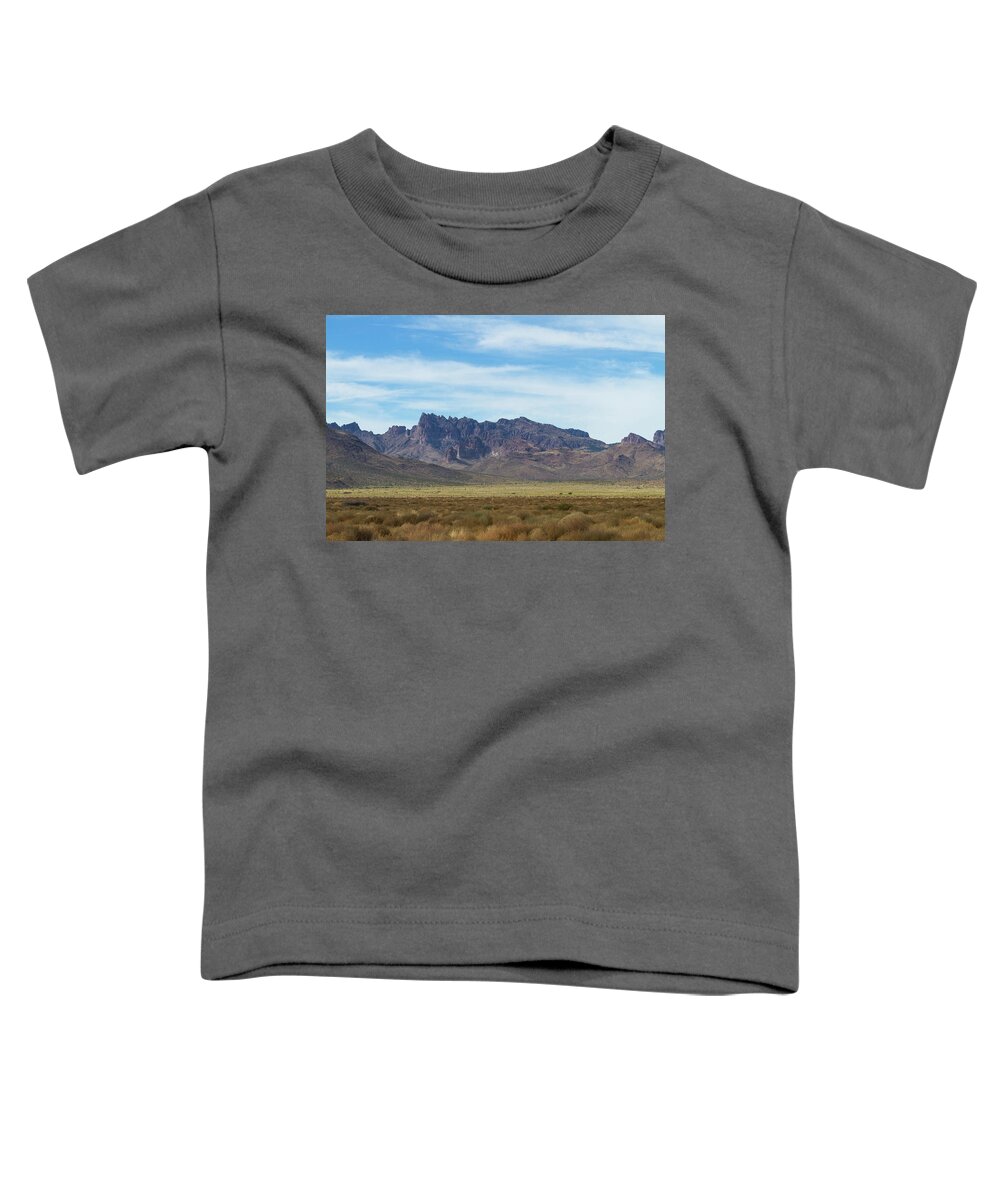 Cerbat Mountains Toddler T-Shirt featuring the photograph Cerbat Mountains by Bonnie Follett