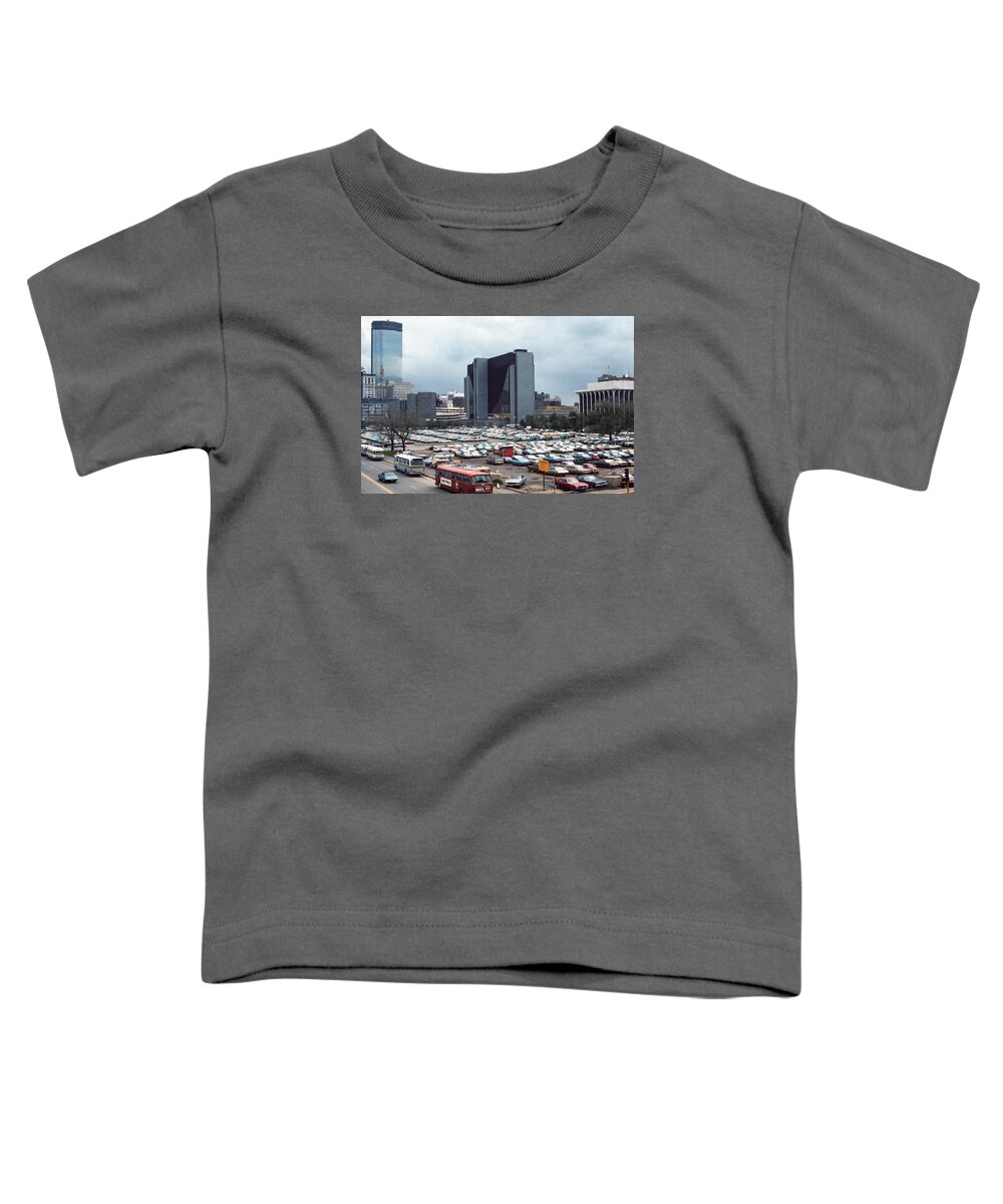 Book Work Toddler T-Shirt featuring the photograph Changing skyline by Mike Evangelist