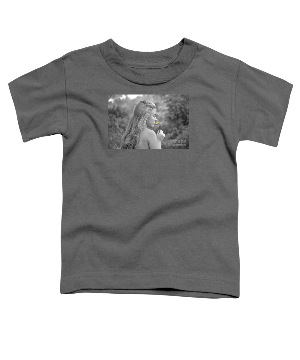 Girl Toddler T-Shirt featuring the photograph Christina by Carolyn Mickulas