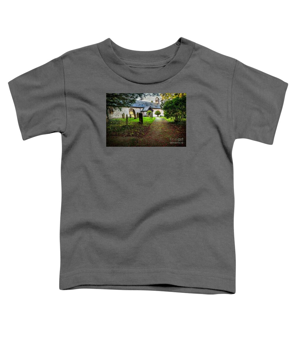 Saint Elidan Toddler T-Shirt featuring the photograph Church Berries by Adrian Evans