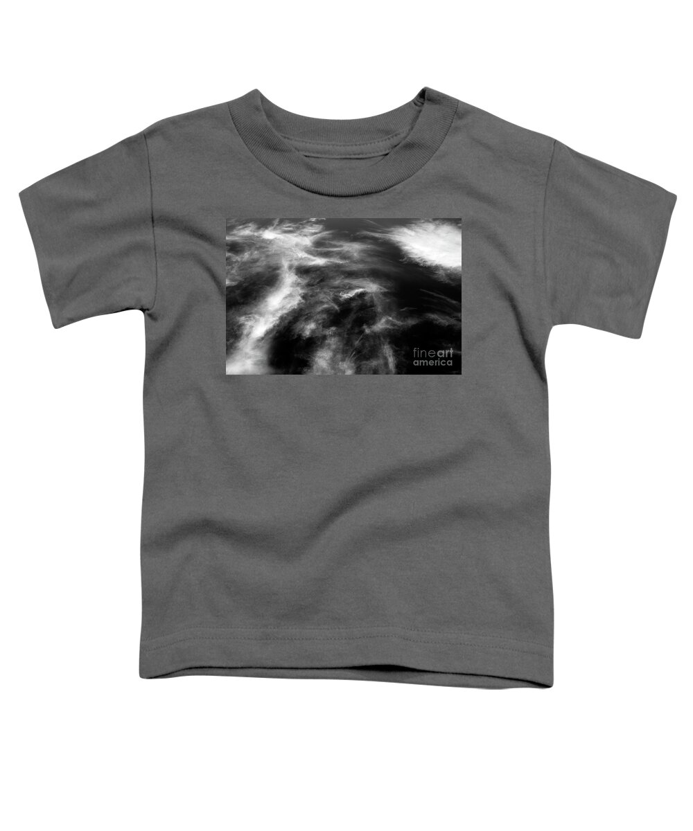 Atmosphere Toddler T-Shirt featuring the photograph Cirrus clouds with Nature Patterns by Jim Corwin