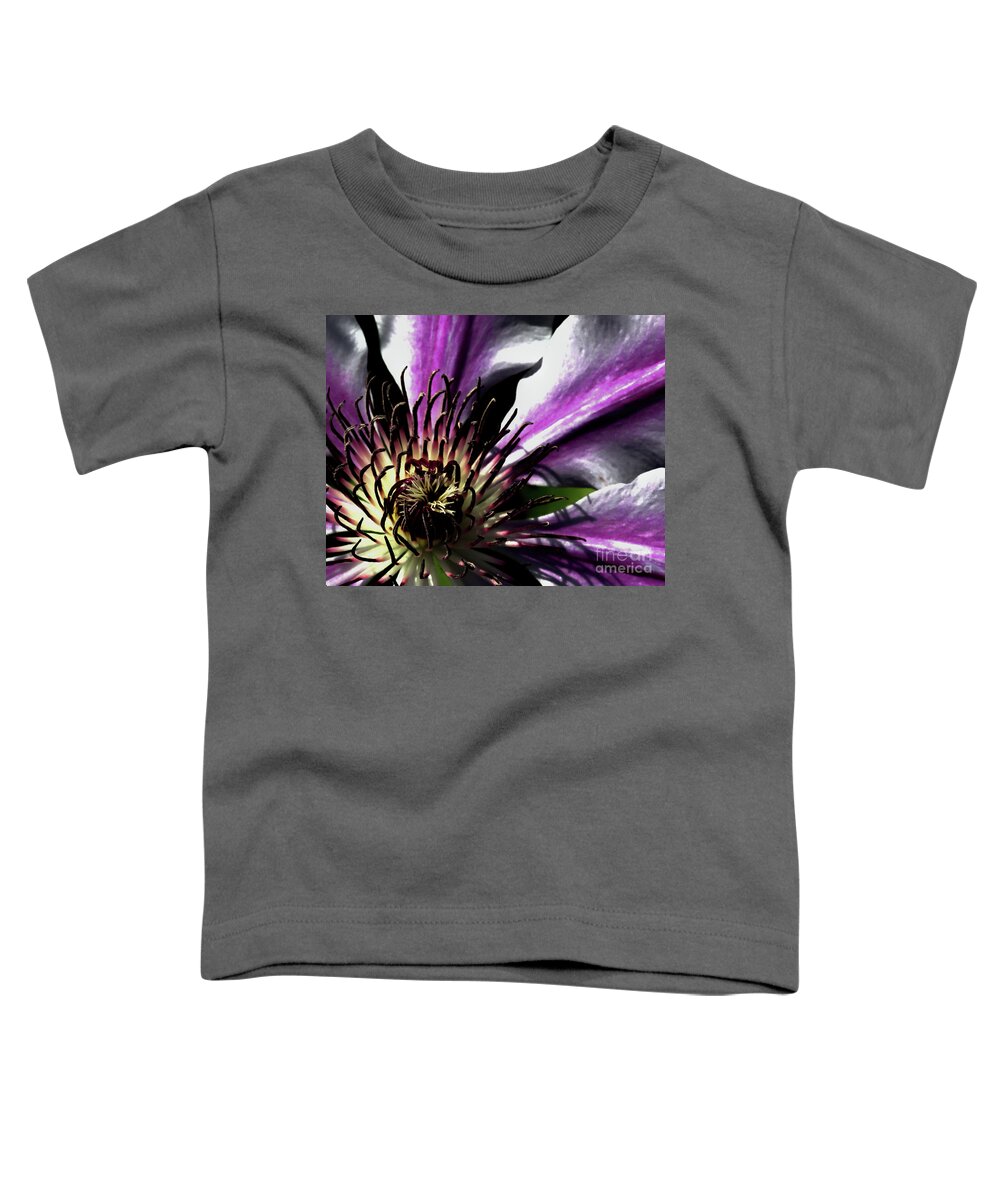 Macro Toddler T-Shirt featuring the photograph Classy Nelly by Baggieoldboy