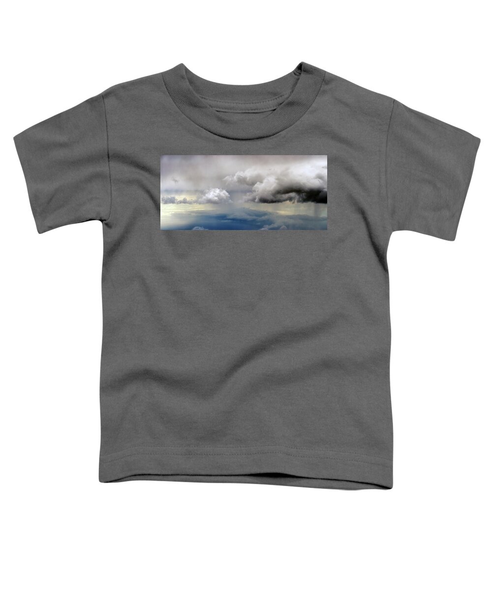 Clouds Toddler T-Shirt featuring the photograph Clouds by Christopher Johnson