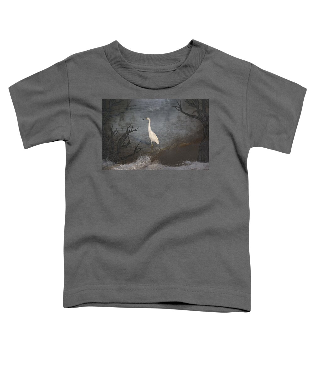  Tropical Birds Toddler T-Shirt featuring the photograph Coastal Birds by Athala Bruckner