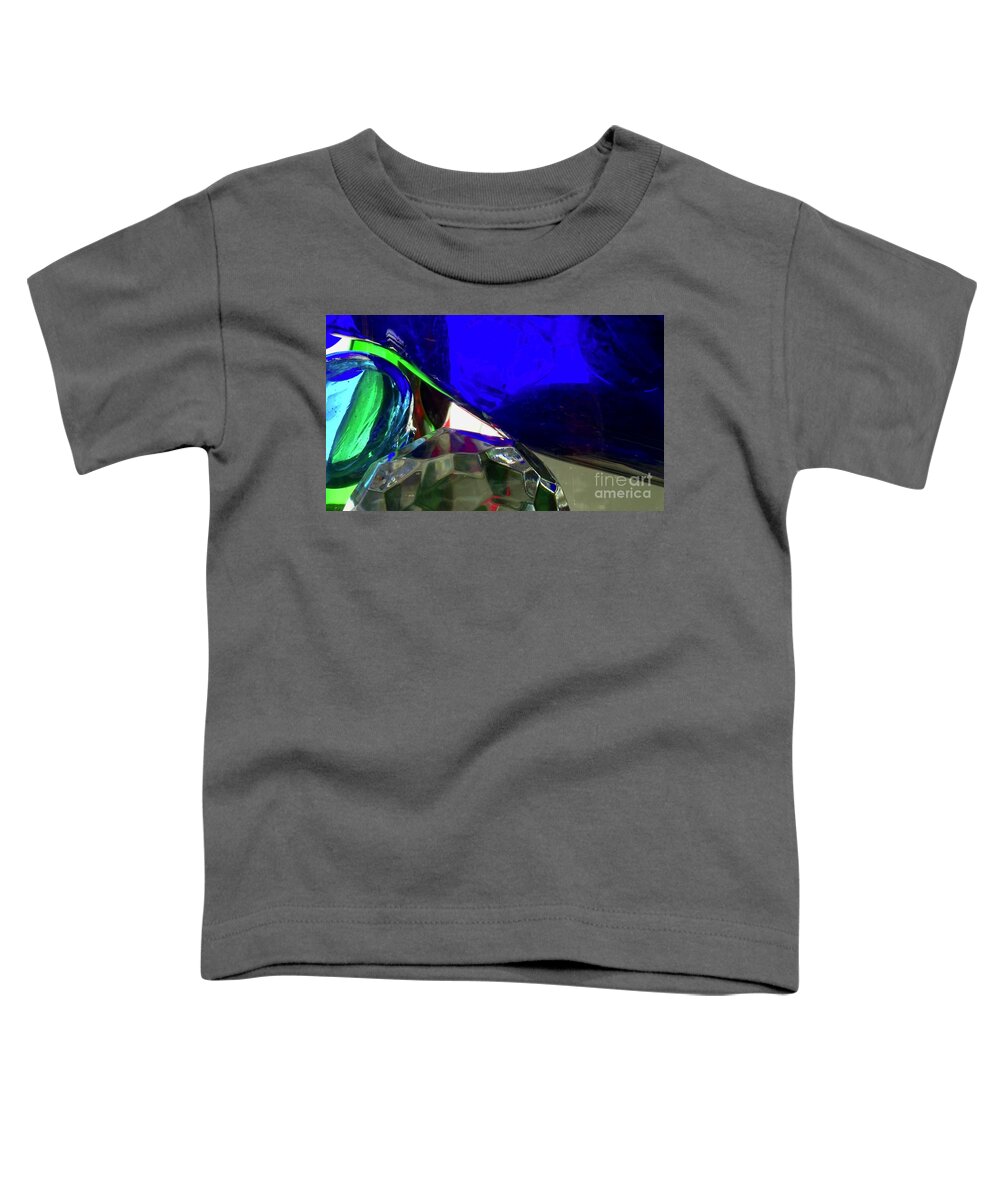 Vibrant Crystal Light Color Pattern Energy Toddler T-Shirt featuring the photograph Color Series 1-12 by J Doyne Miller
