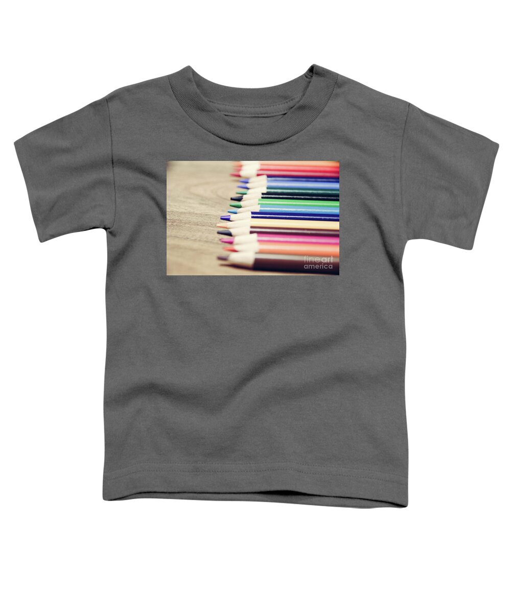 Group Toddler T-Shirt featuring the photograph Colorful Life by Andrea Anderegg