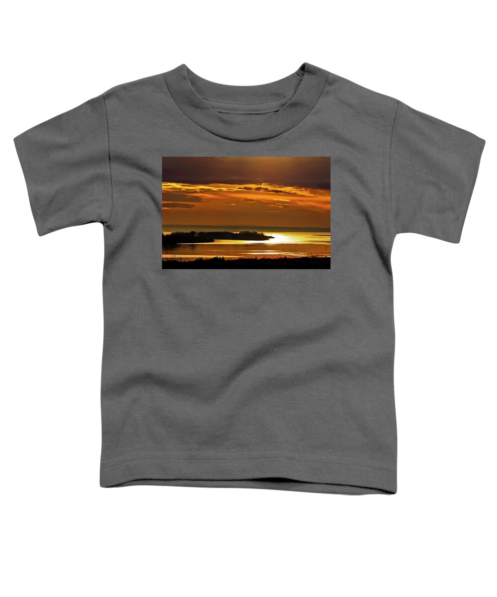 Afternoon Toddler T-Shirt featuring the photograph Columbia River by Albert Seger