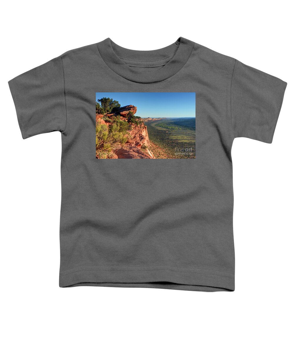 Comb Ridge Toddler T-Shirt featuring the photograph Comb Ridge Sunset - Bears Ears National Monument - Utah by Gary Whitton