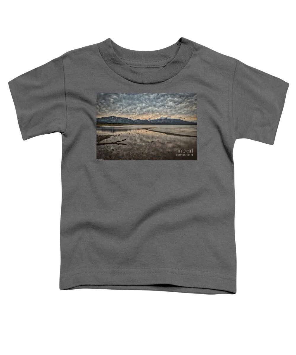 Coming Storm .lake Tahoe Toddler T-Shirt featuring the photograph Coming Storm by Mitch Shindelbower