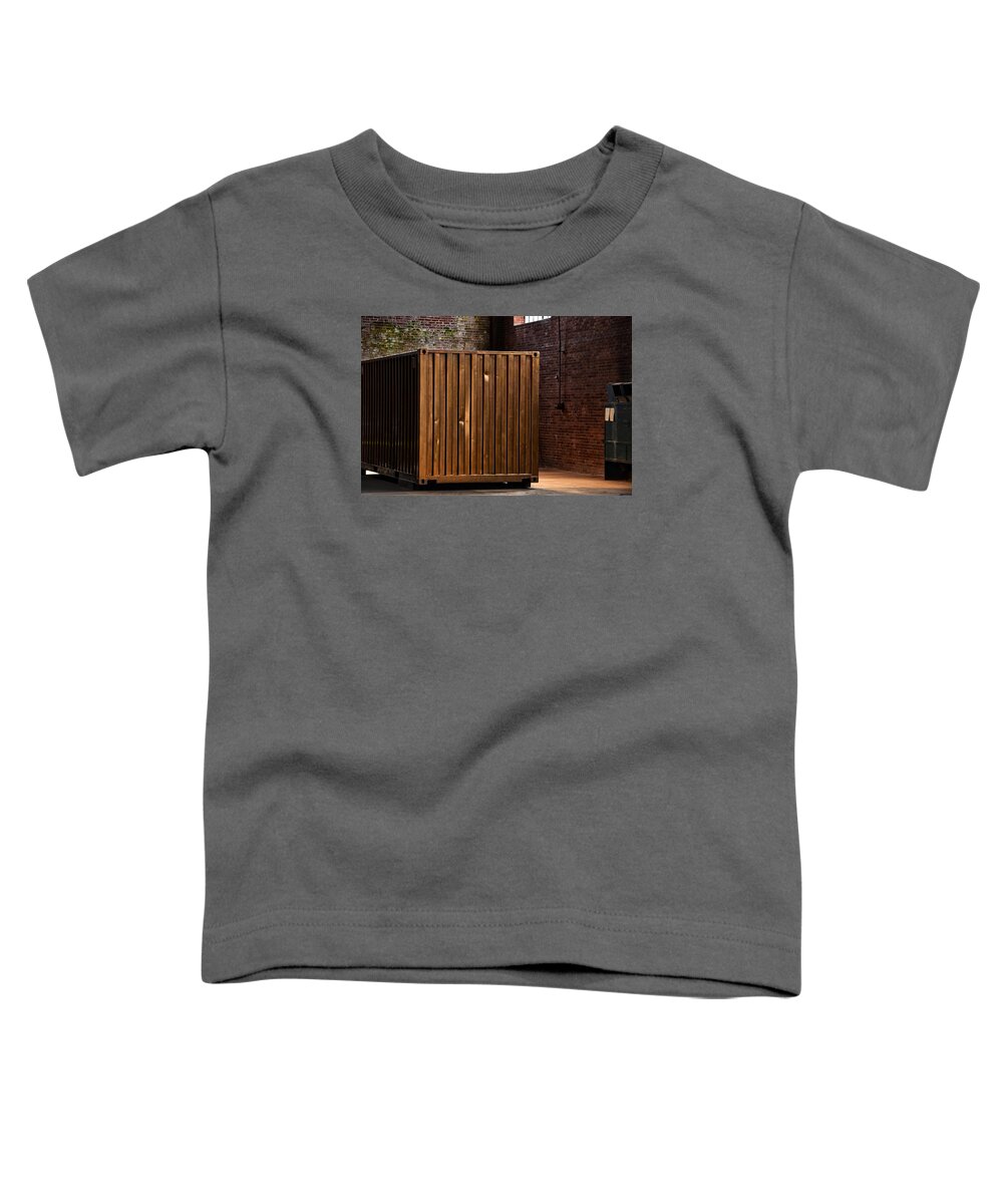 Armory Toddler T-Shirt featuring the photograph Container by Ricardo Dominguez