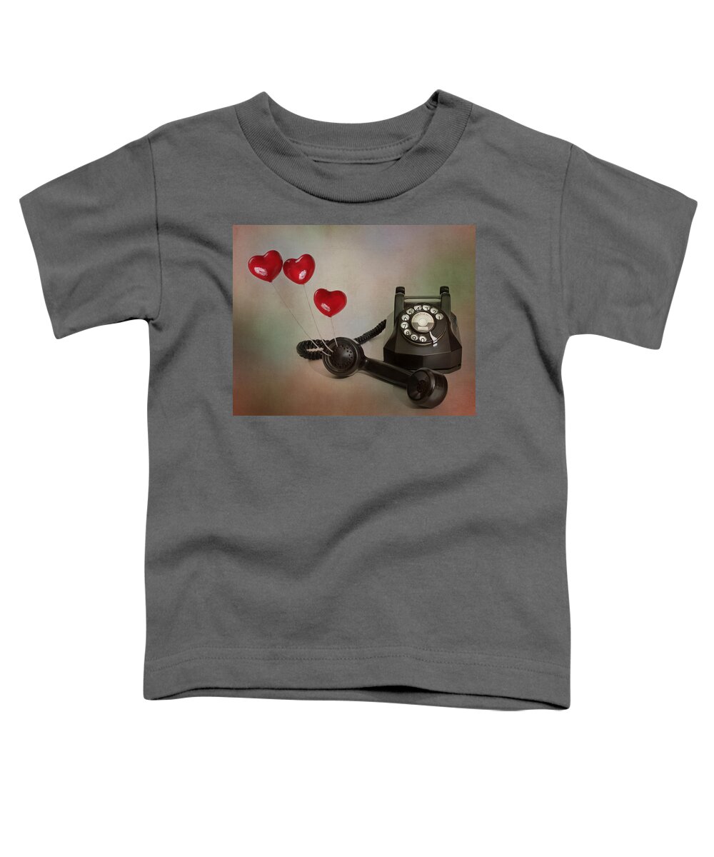 1940 Toddler T-Shirt featuring the photograph Conversation of Love by David and Carol Kelly