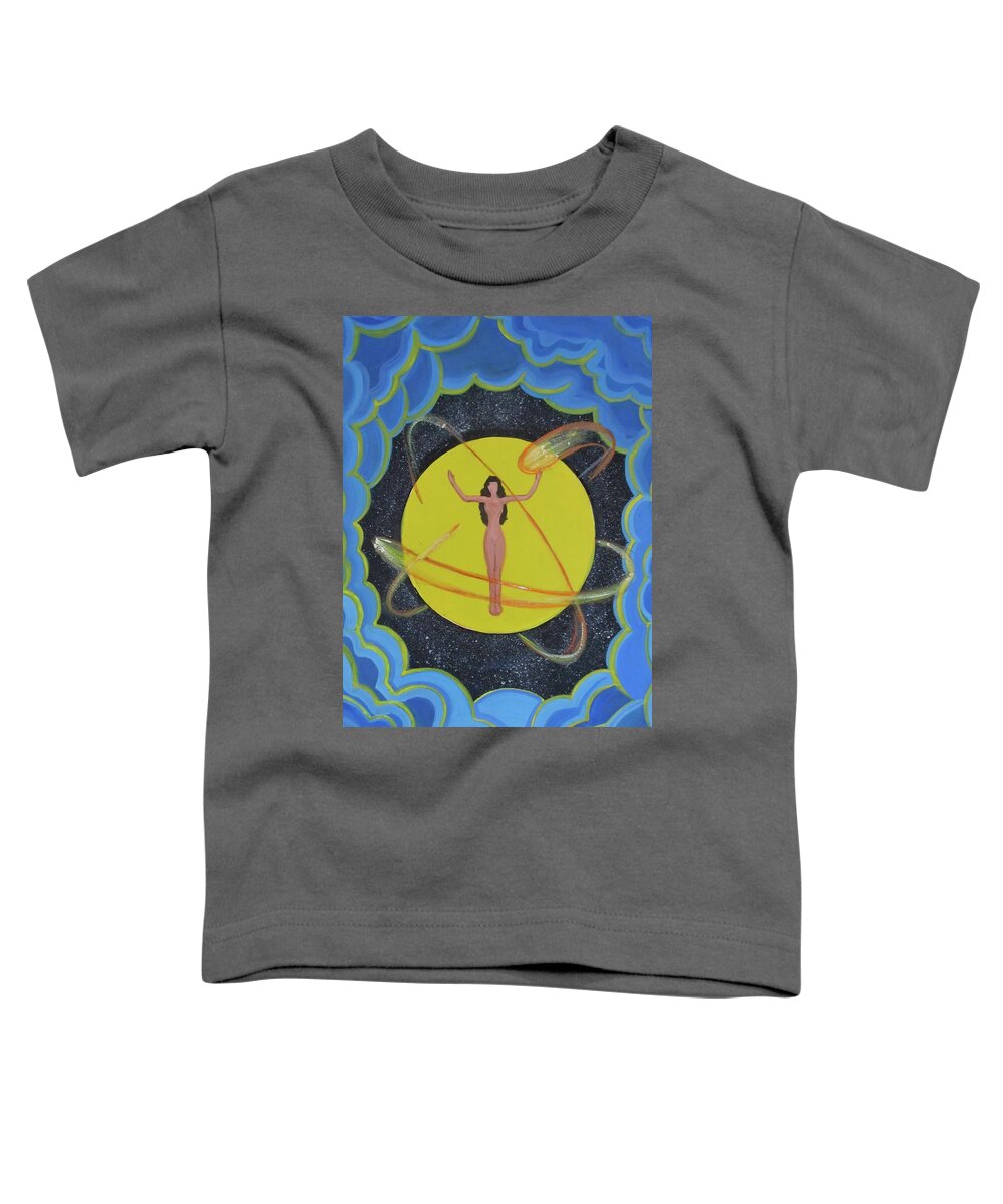Cosmic Book Covers Toddler T-Shirt featuring the photograph Cosmic by Melinda Saminski