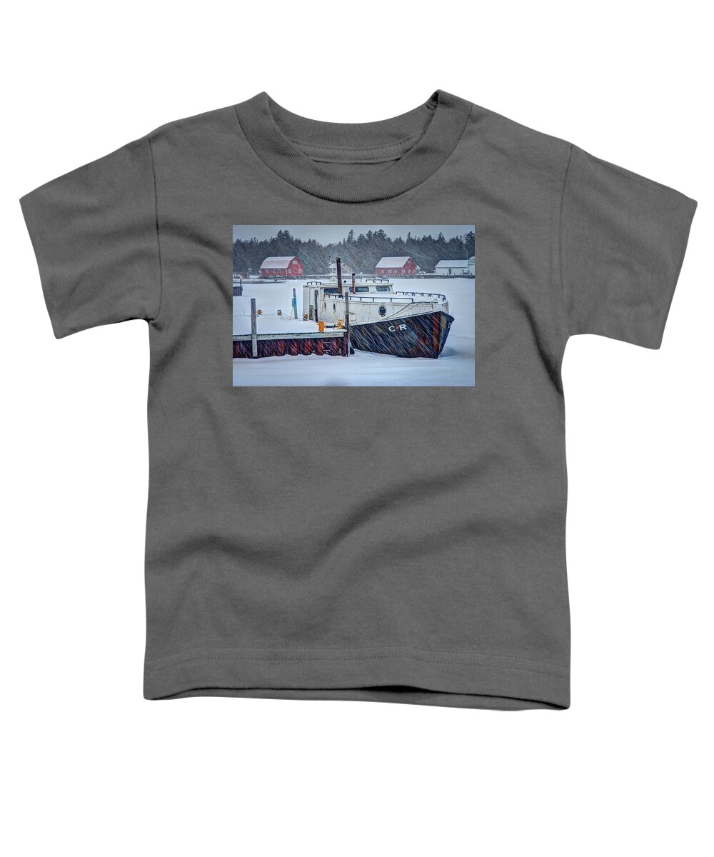 David Heilman Toddler T-Shirt featuring the photograph Cr Tug by David Heilman