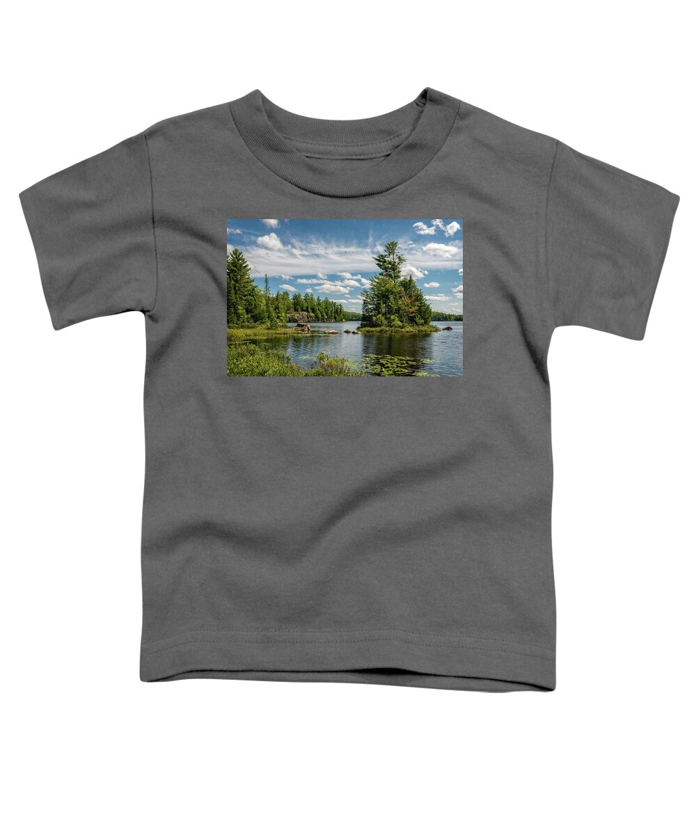 Craig Lake State Park Toddler T-Shirt featuring the photograph Craig Lake SP1 by Steve L'Italien