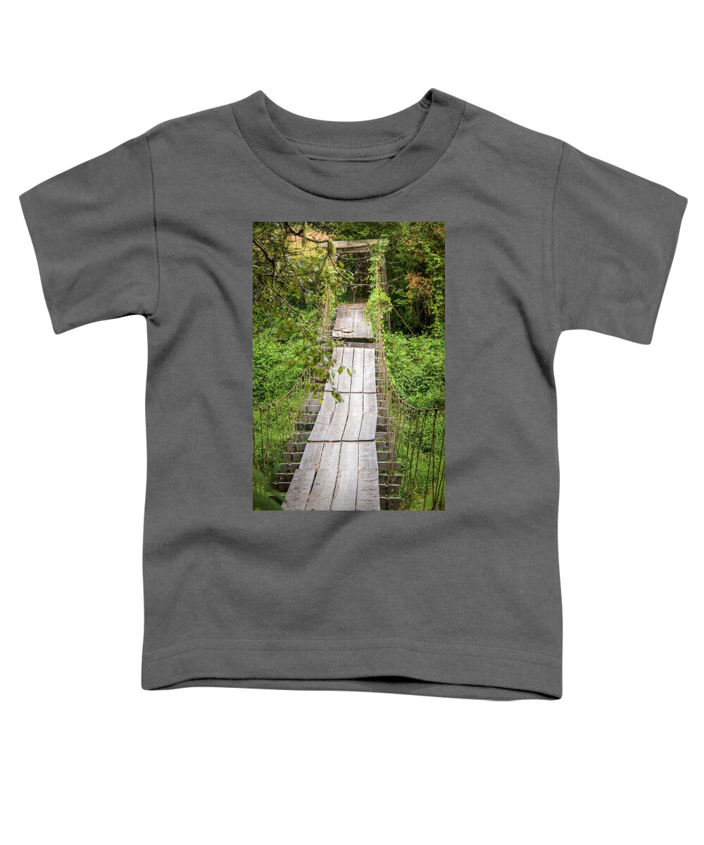 Oregon Toddler T-Shirt featuring the photograph Crossing by Kristina Rinell