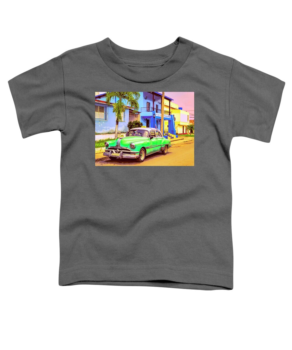 Vintage Car Toddler T-Shirt featuring the photograph Cuber by Dominic Piperata