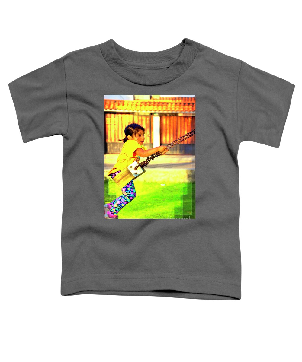 Girl Toddler T-Shirt featuring the photograph Cuenca Kids 861 by Al Bourassa