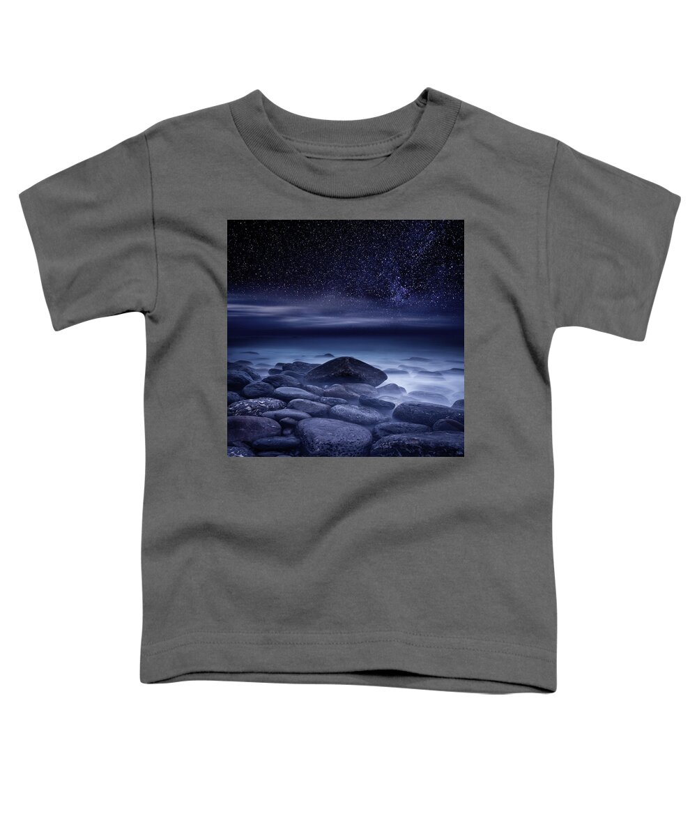 Night Toddler T-Shirt featuring the photograph De Profundis by Jorge Maia