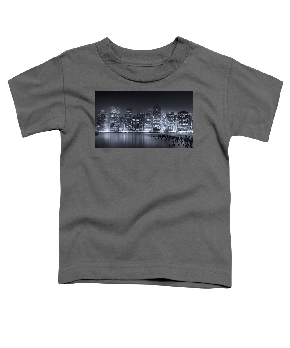 New York Toddler T-Shirt featuring the photograph Destination New York City by Mark Andrew Thomas