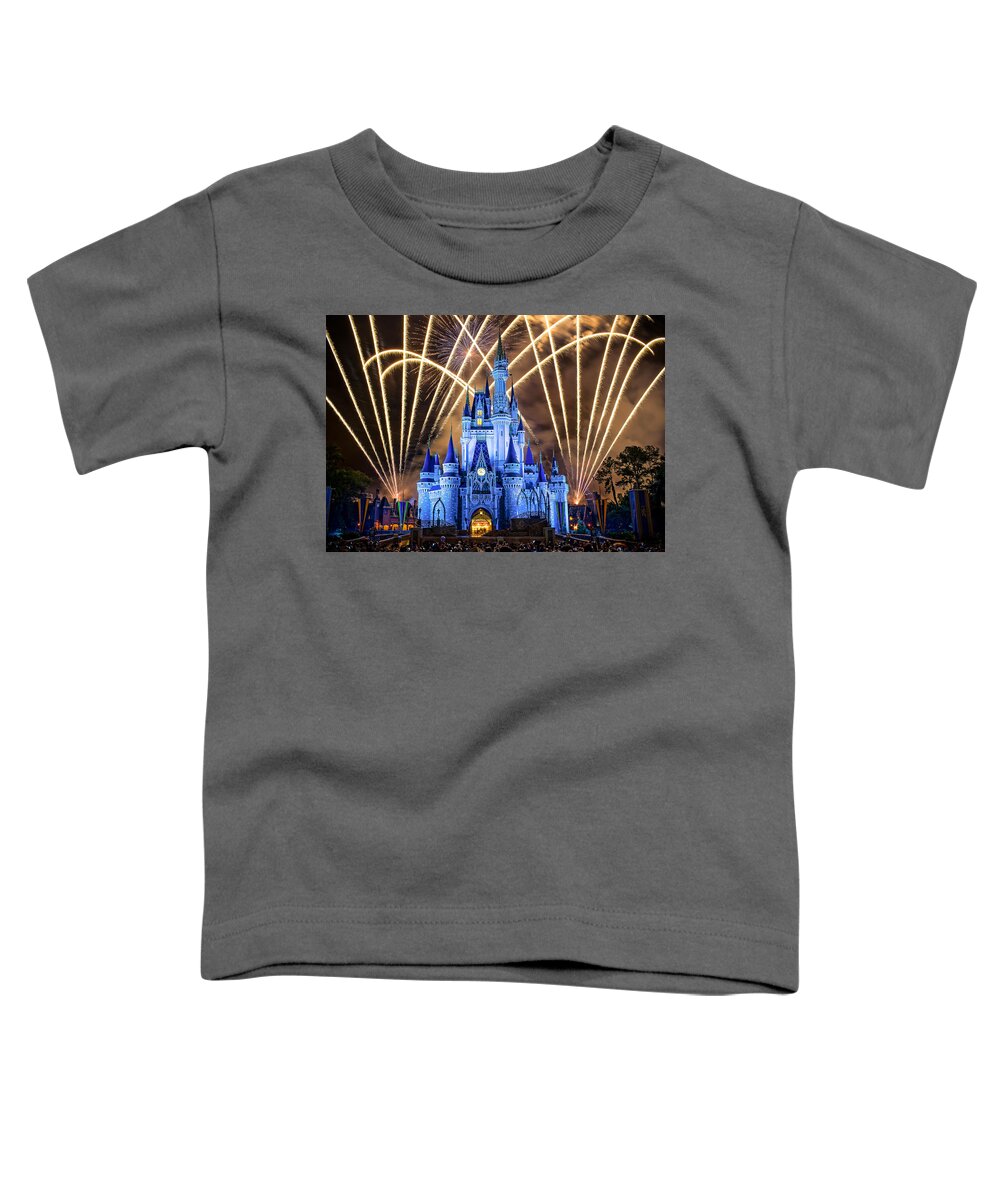 Orlando Toddler T-Shirt featuring the photograph Disney World by Anna Rumiantseva