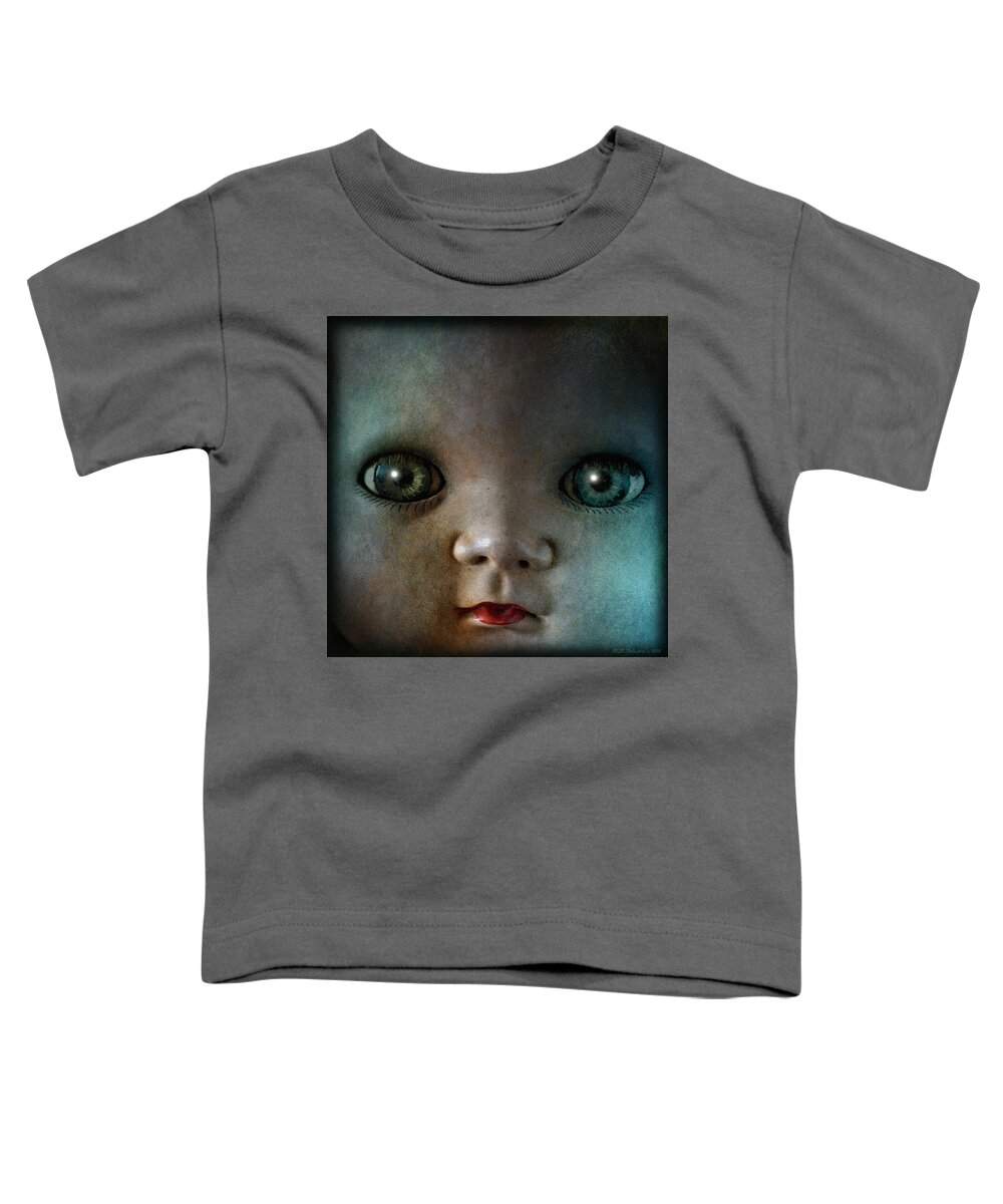 Doll Toddler T-Shirt featuring the photograph Dollface by WB Johnston