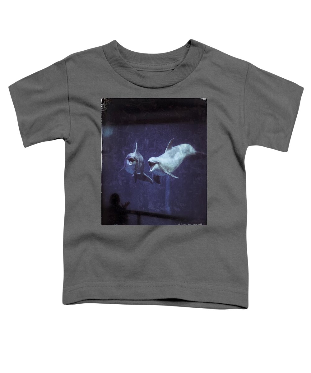 Dolphins Toddler T-Shirt featuring the photograph Dolphinspiration by Jason Nicholas