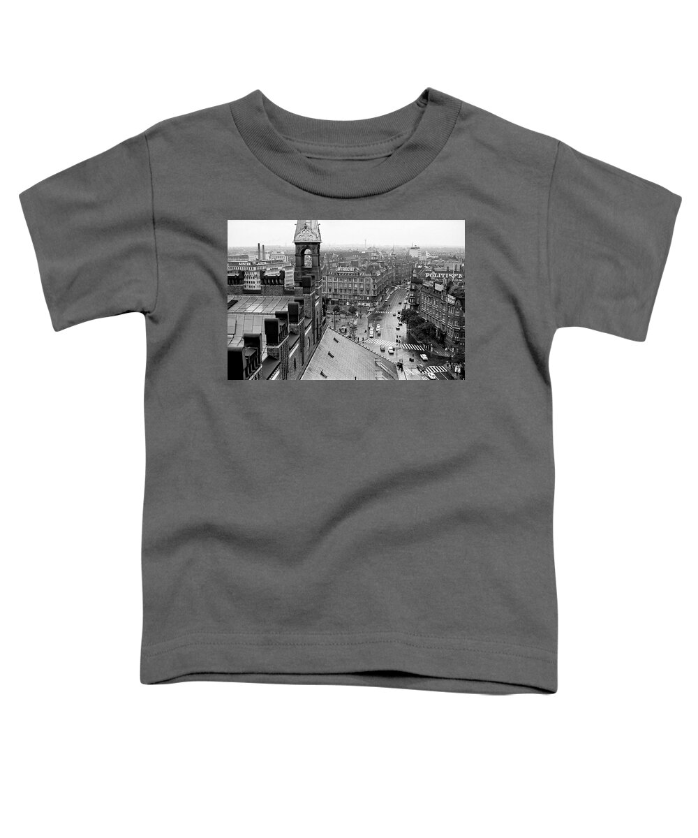Copenhagen Toddler T-Shirt featuring the photograph Downtown Kobenhavn by Lee Santa