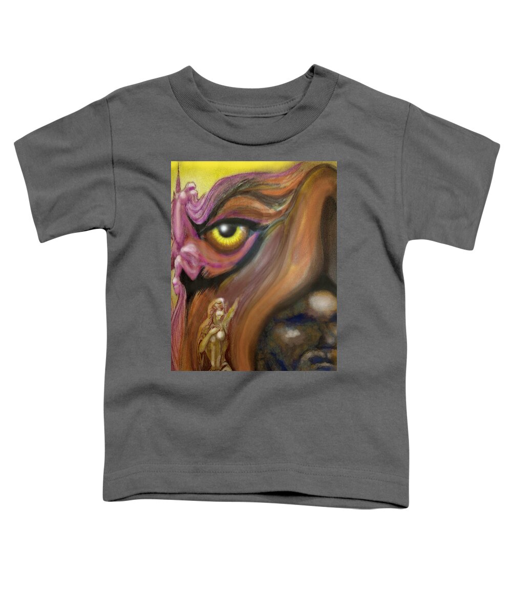 Dream Toddler T-Shirt featuring the painting Dream Image 3 by Kevin Middleton