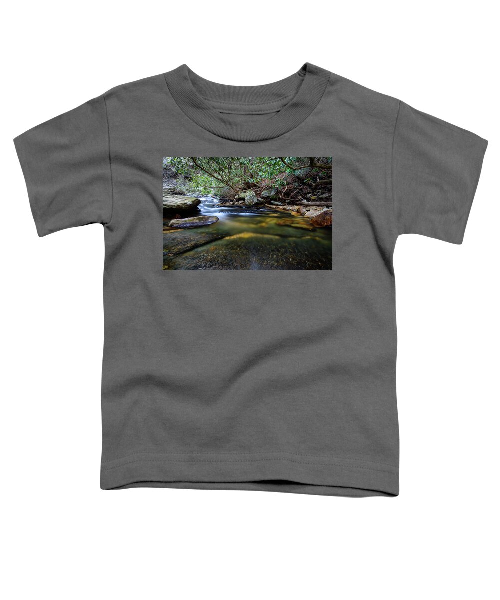 Danbury Toddler T-Shirt featuring the photograph Dreamy Creek by Michael Scott