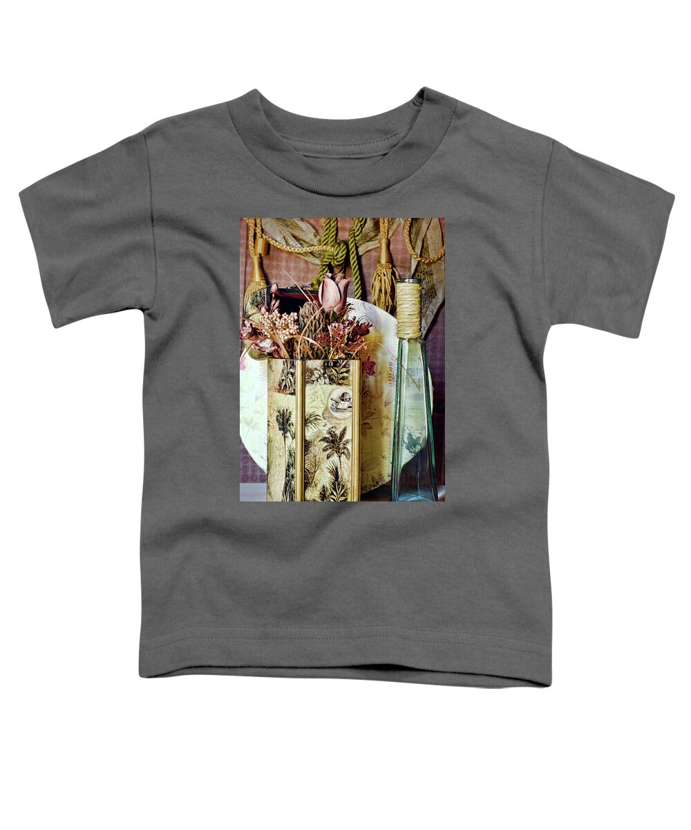 Dried Toddler T-Shirt featuring the photograph Dried floral still by Camille Lopez