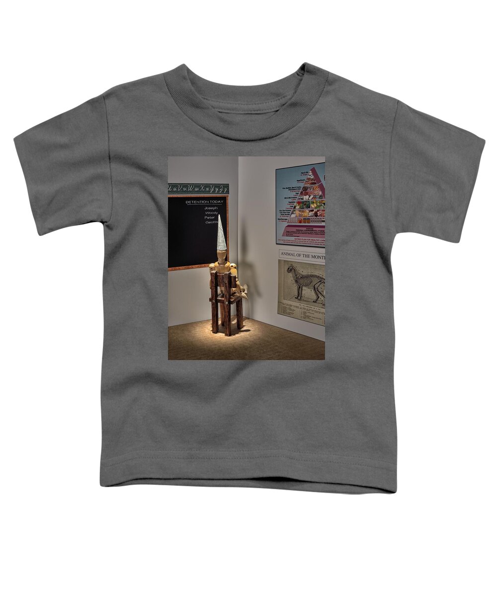 Wood Toddler T-Shirt featuring the photograph Dunce by Mark Fuller