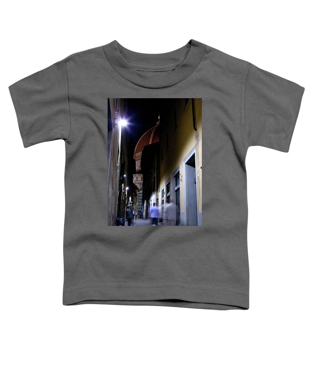 Duomo Toddler T-Shirt featuring the photograph Duomo in the Dark by Matthew Wolf
