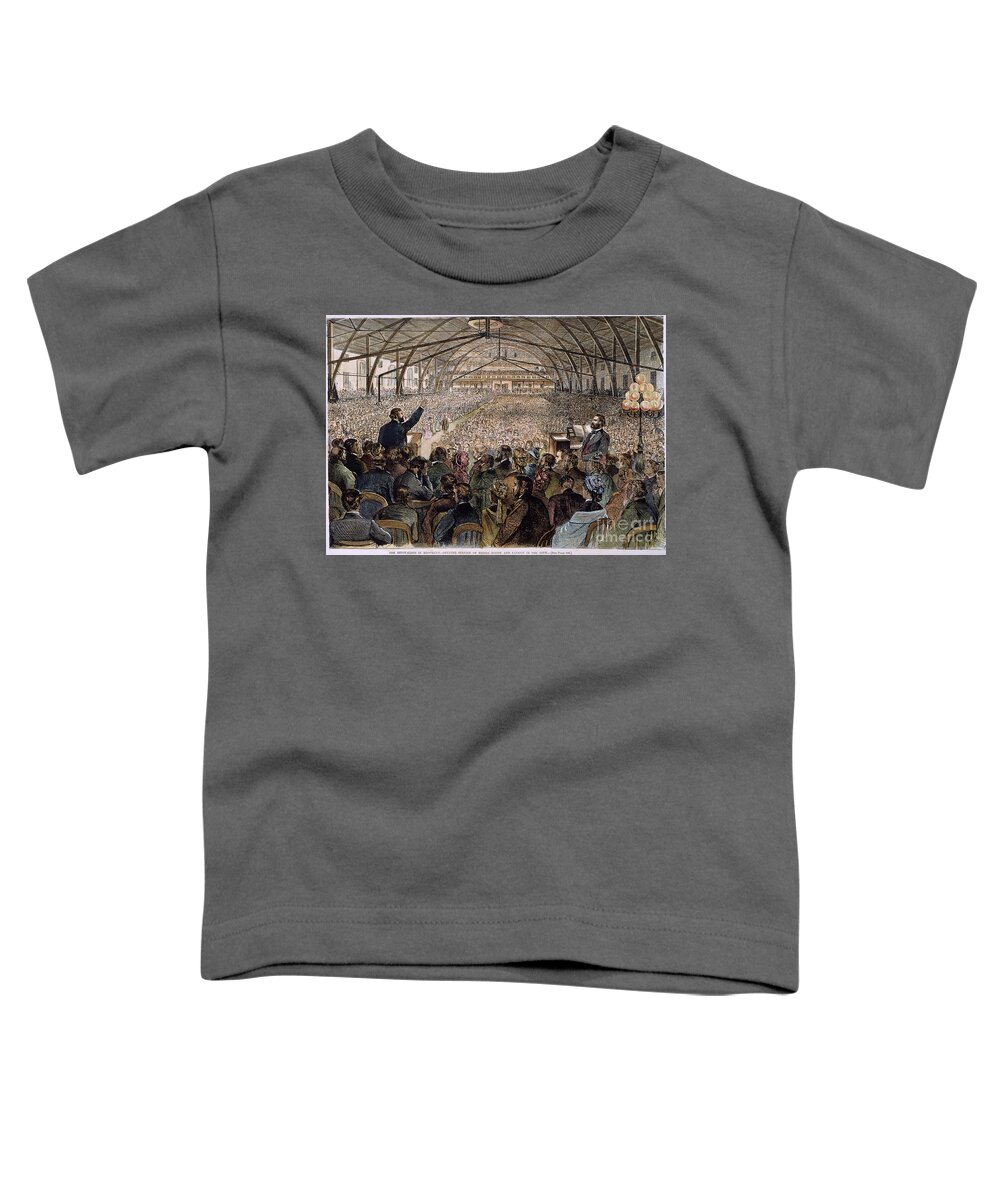 1875 Toddler T-Shirt featuring the photograph Dwight L. Moody (1837-1899) by Granger