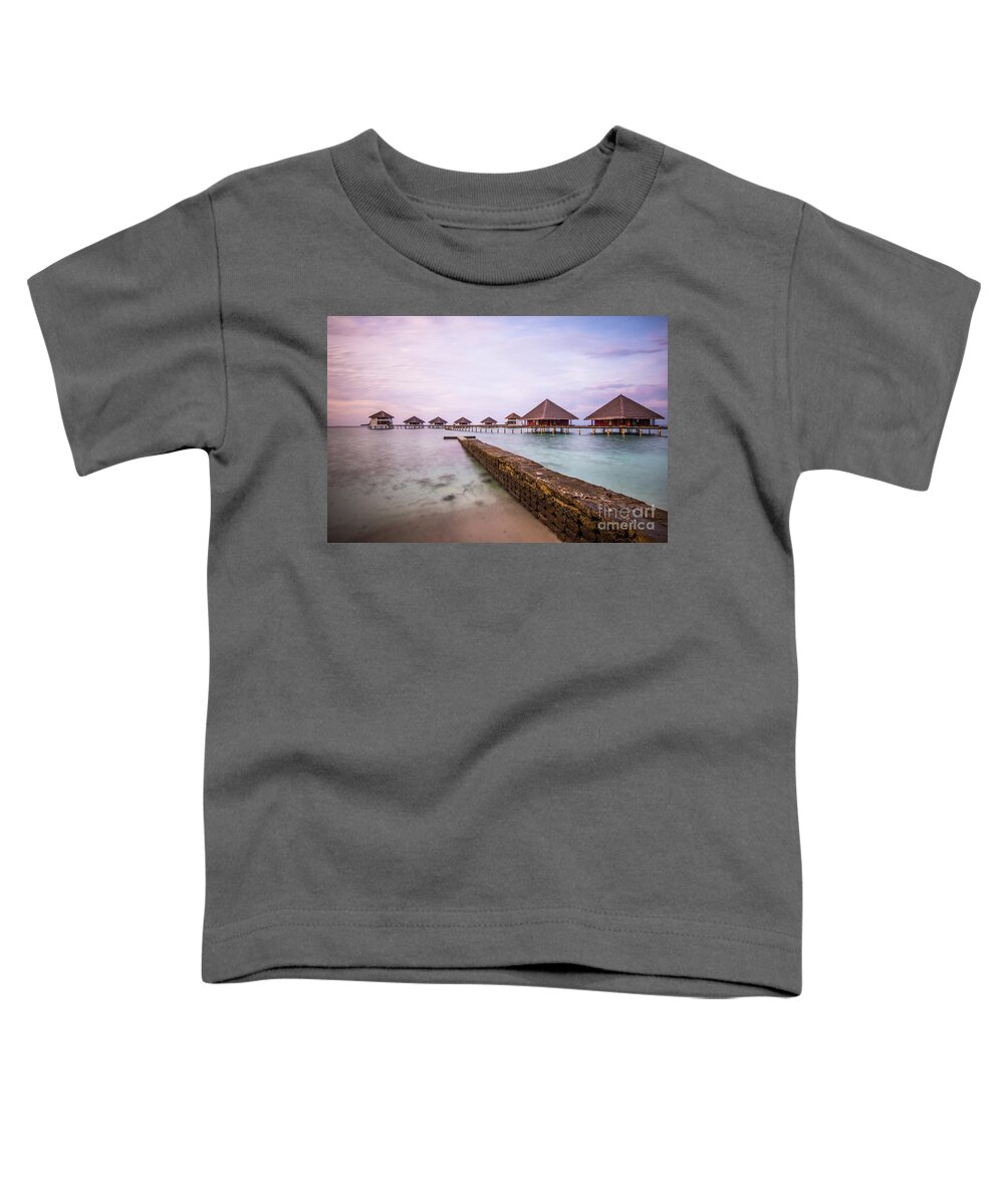 Beach Toddler T-Shirt featuring the photograph Early In The Morning by Hannes Cmarits