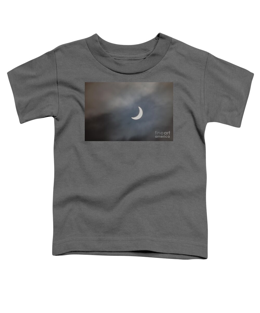 Sunlight Toddler T-Shirt featuring the photograph Eclipse 2015 - 2 by Jeremy Hayden
