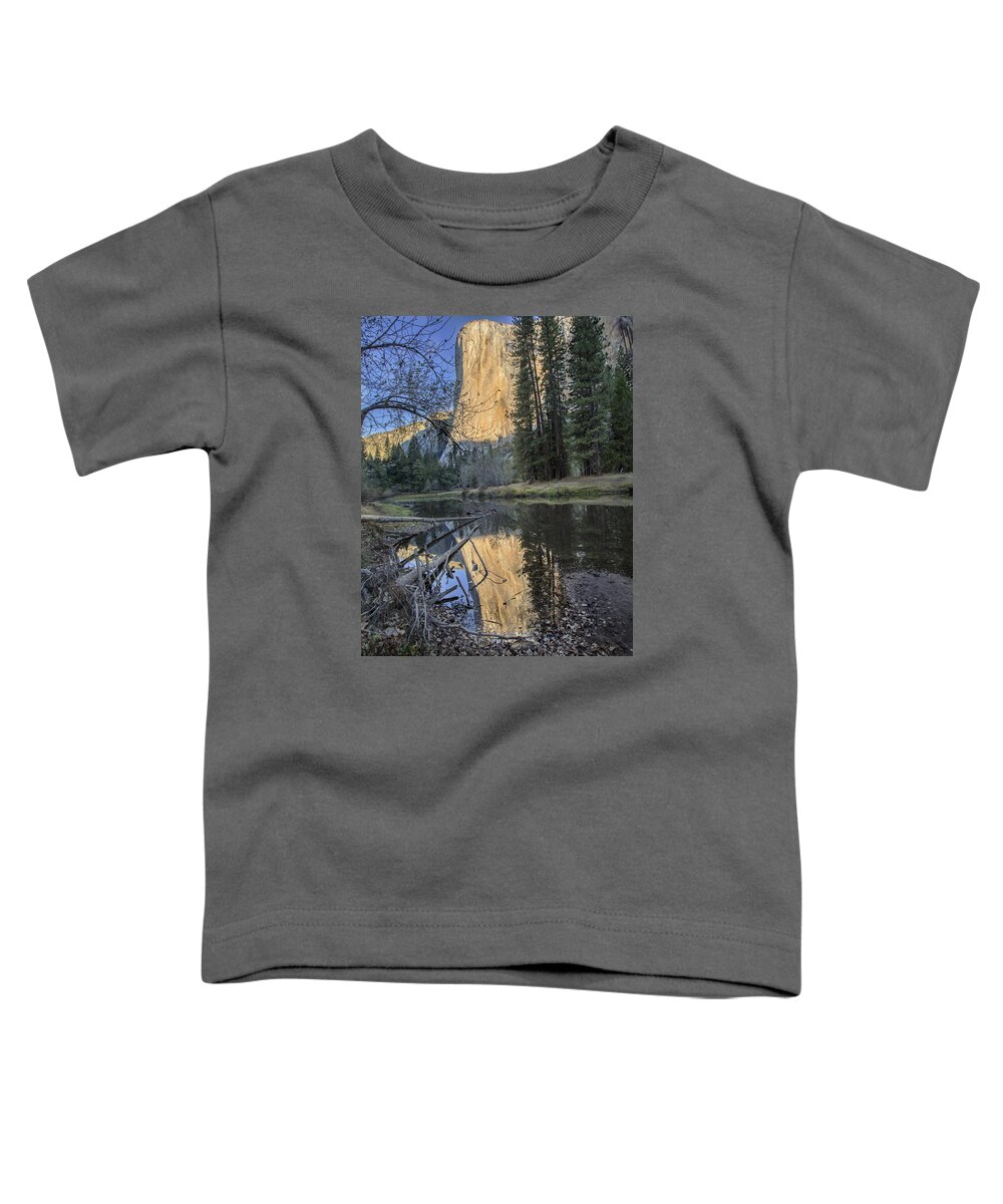National Parks Toddler T-Shirt featuring the photograph El Capitans Nose by Denise Dube