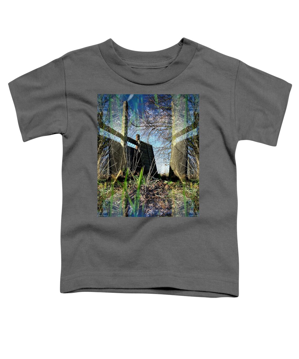 Photos' Landscapes' Abstract' Toddler T-Shirt featuring the photograph Elements 98 by The Lovelock experience