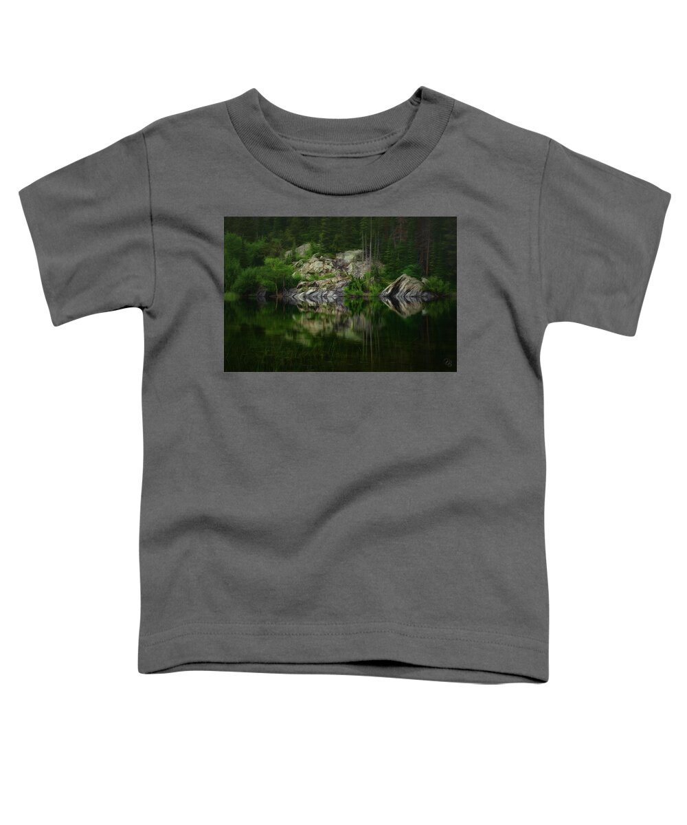 Colorado Toddler T-Shirt featuring the photograph Emerald Forest by Debra Boucher