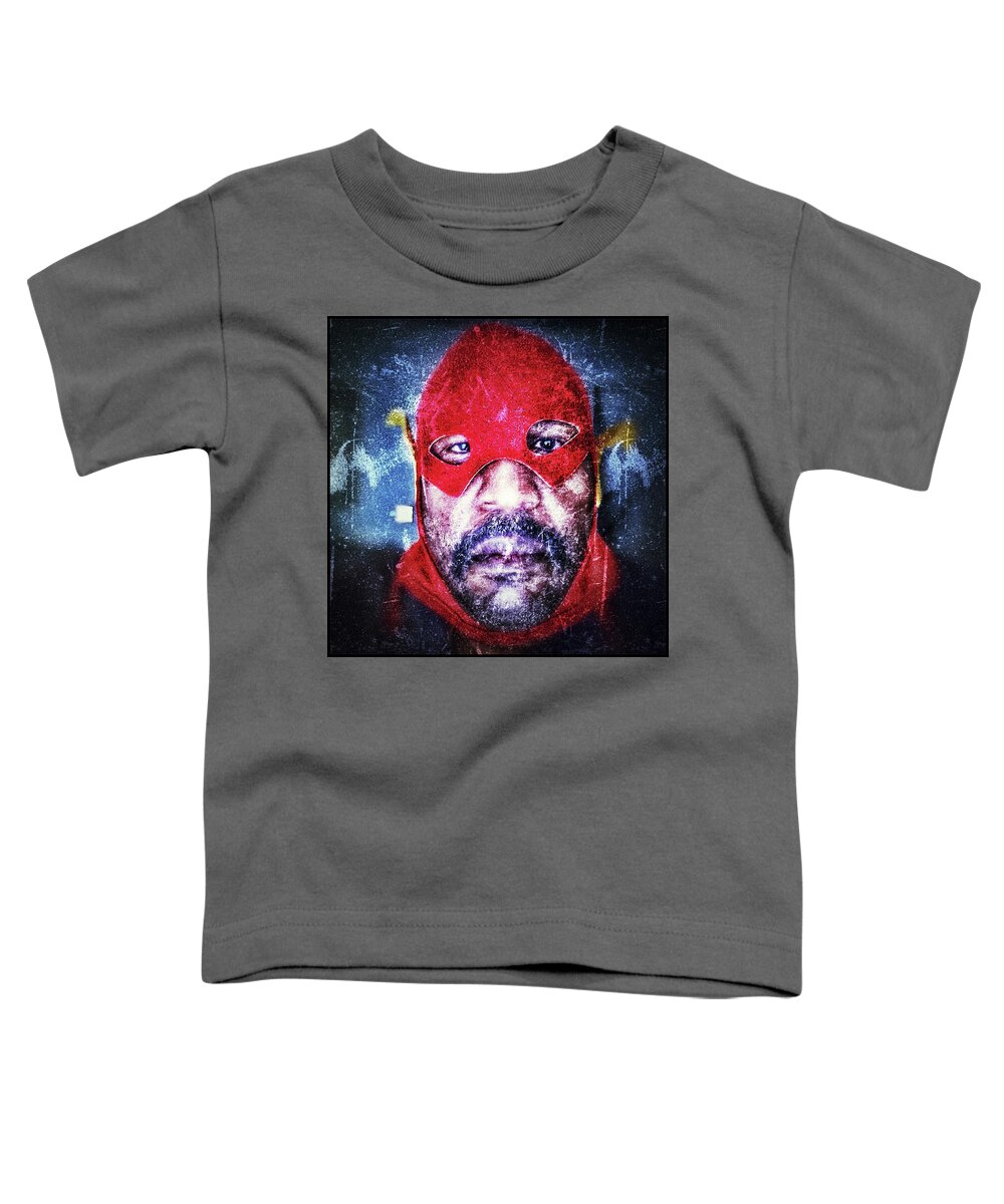 Flash Toddler T-Shirt featuring the photograph Encounters with Lord Harden number one by Al Harden