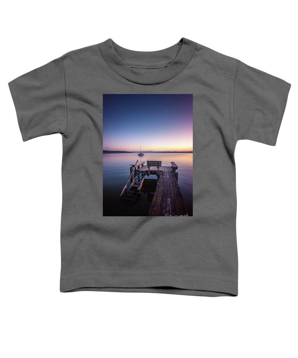 Ammerse Toddler T-Shirt featuring the photograph Enter Sunset by Hannes Cmarits