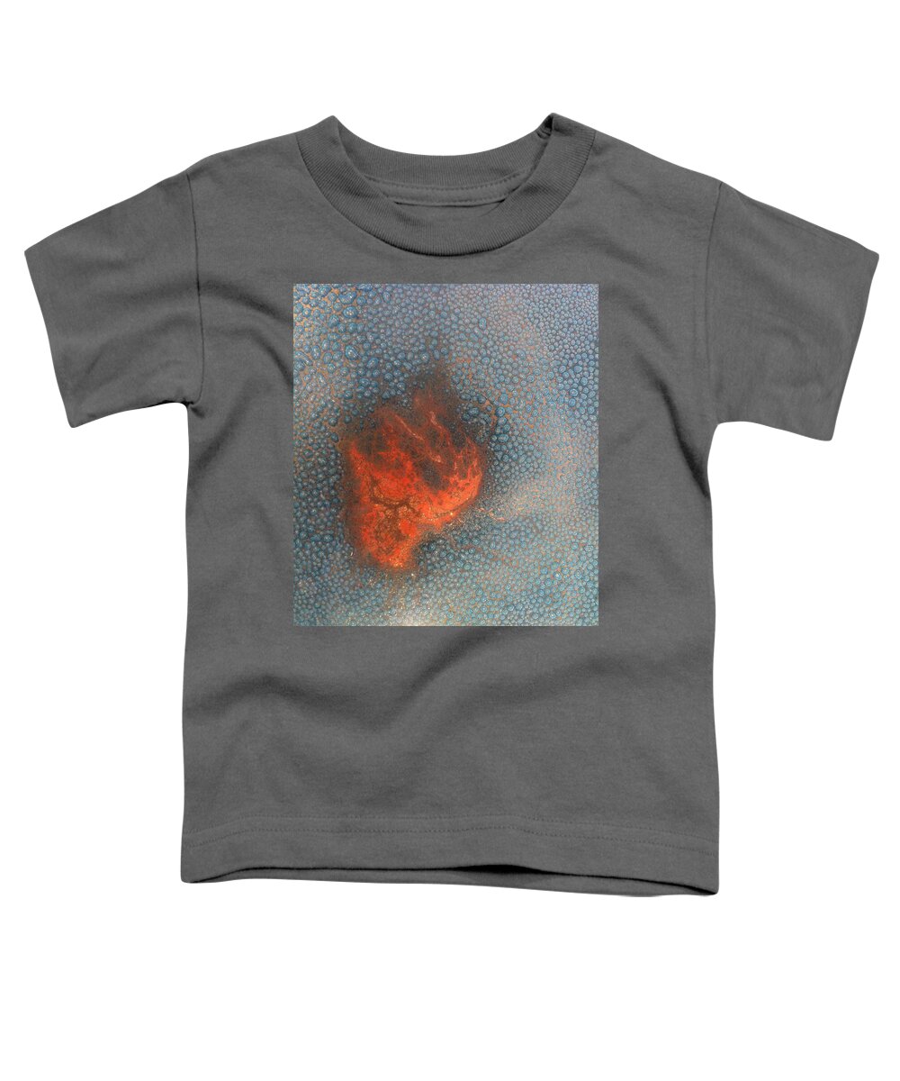Glass Toddler T-Shirt featuring the photograph Eruption II by Annekathrin Hansen