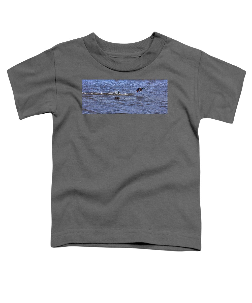 Escape Toddler T-Shirt featuring the photograph Escape 3 #g2 by Leif Sohlman