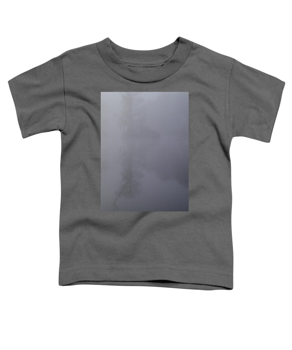 Extra Thick Fog Toddler T-Shirt featuring the photograph Extra Thick Fog by Warren Thompson