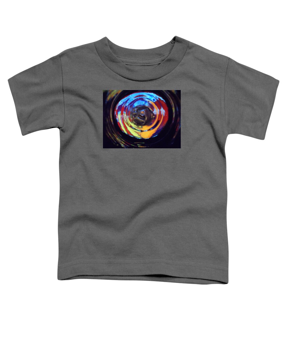 Abstract Toddler T-Shirt featuring the photograph Eye of the Tiger by Susan Esbensen