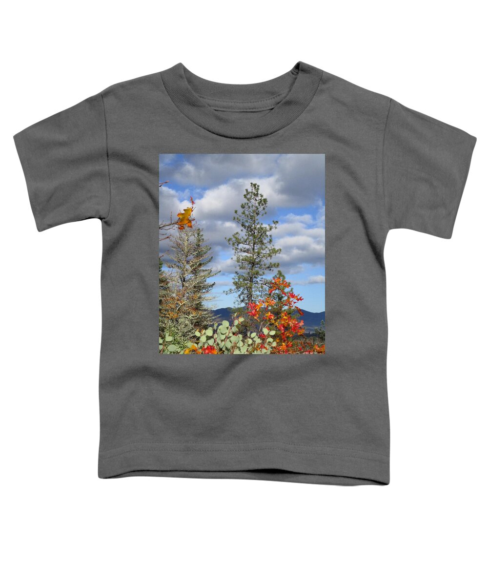 Fall Toddler T-Shirt featuring the photograph Fall in Southern Oregon by Marie Neder