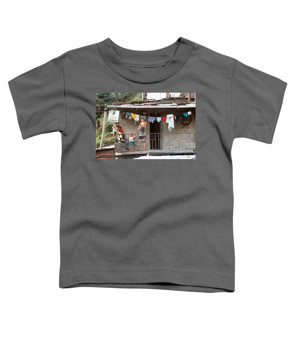 Girl Toddler T-Shirt featuring the photograph Family Business by David Cardona