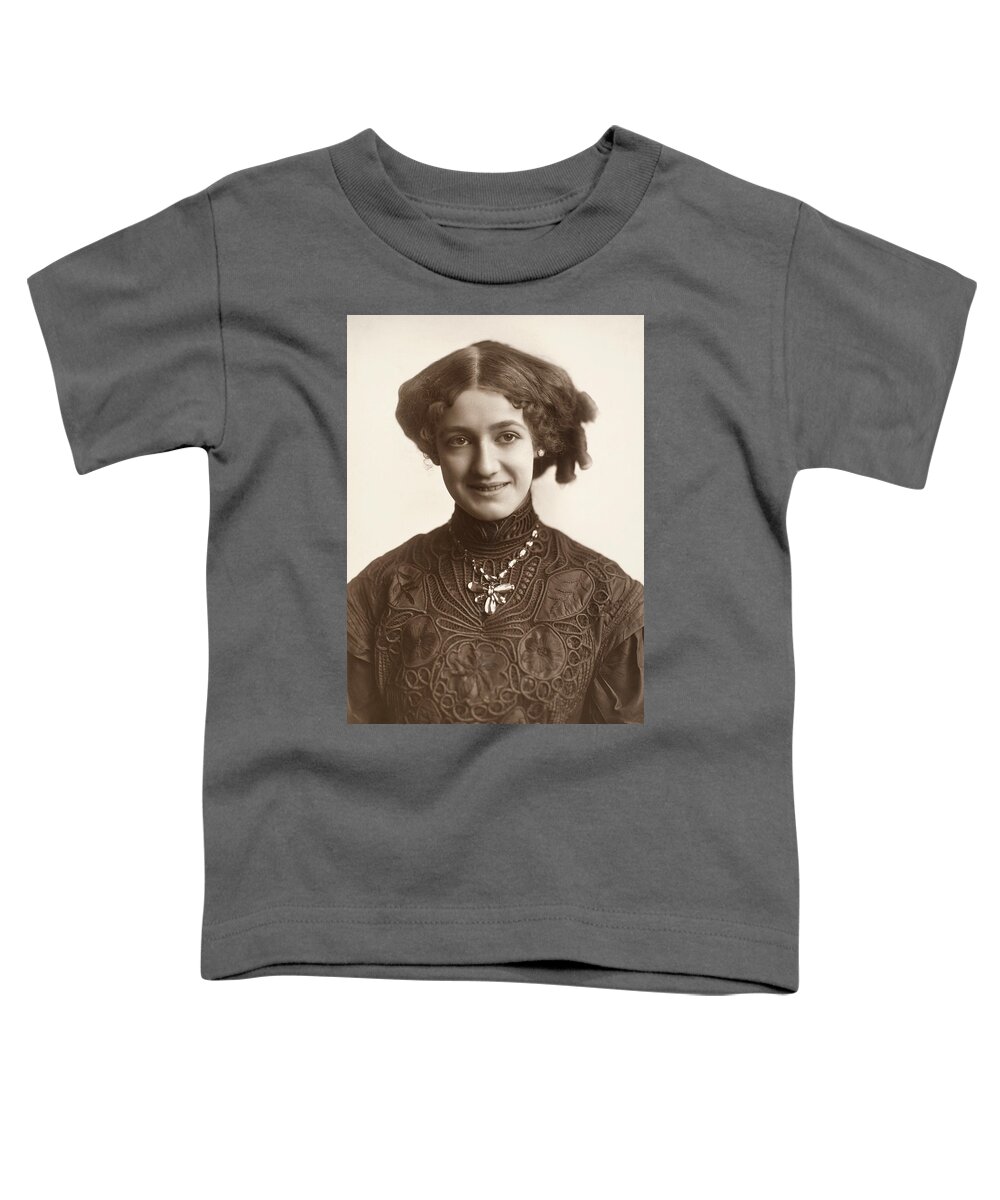 1890 Toddler T-Shirt featuring the photograph FASHION: HAIRSTYLE, c1900 by Granger